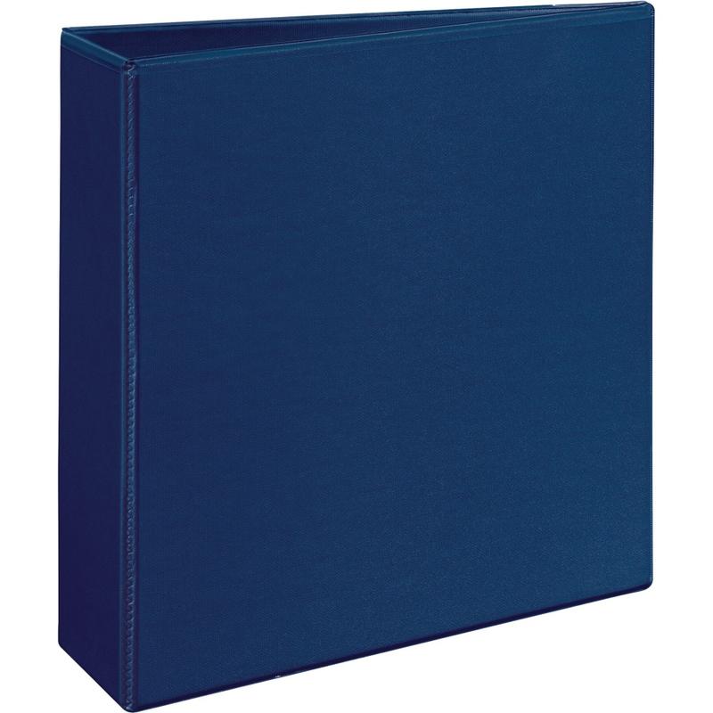 Avery Durable View 3-Ring Binder, 3in Slant Rings, Blue MPN:17044