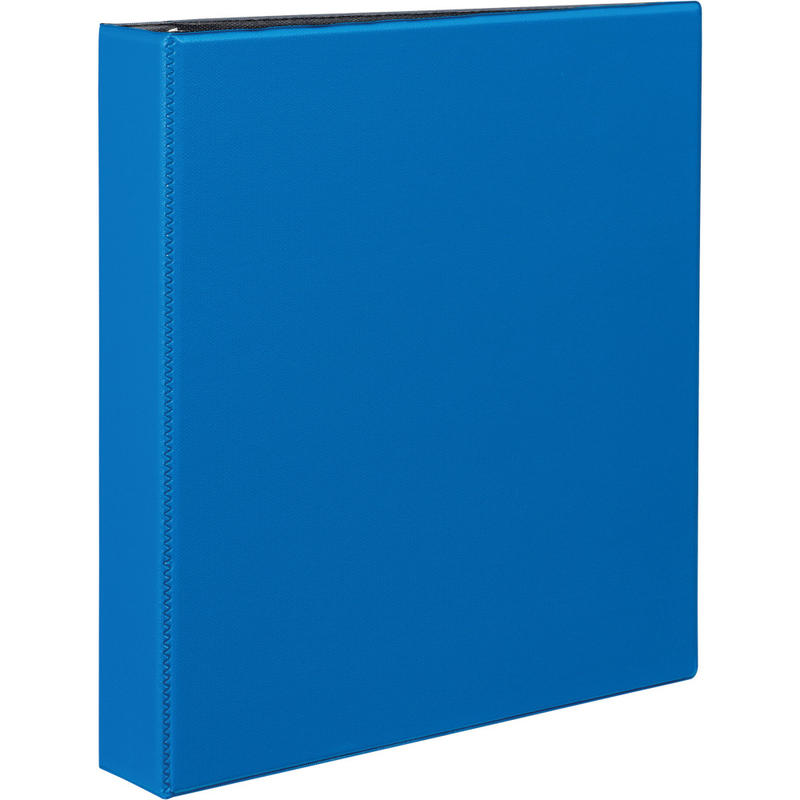 Avery Durable 3-Ring Binder With EZ-Turn Rings, 1 1/2in D-Rings, 46% Recycled, Blue MPN:27351