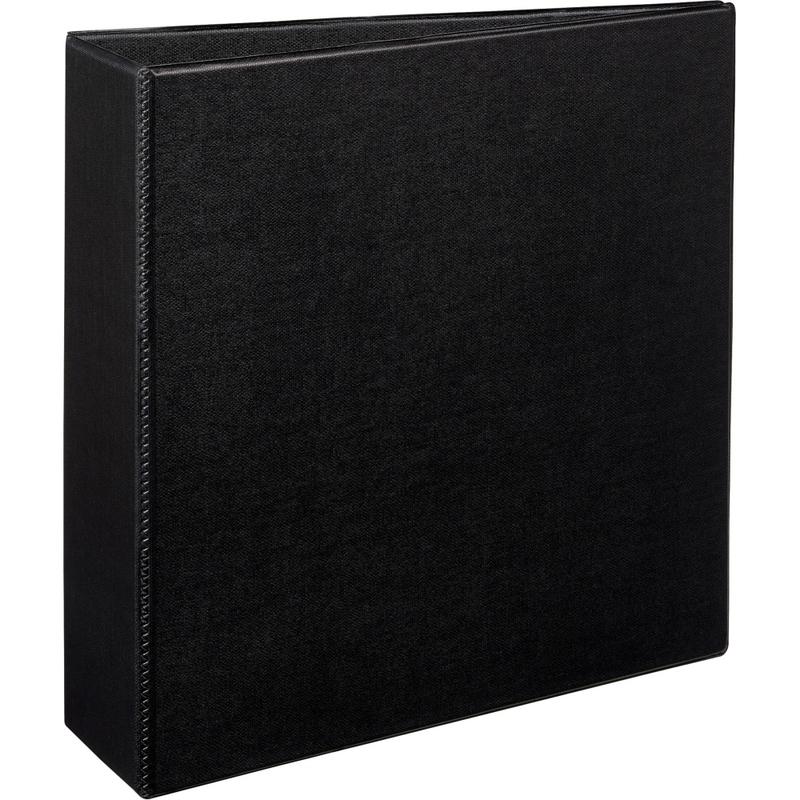 Avery Durable 3-Ring Binder With EZ-Turn Rings, 3in D-Rings, 45% Recycled, Black MPN:27650