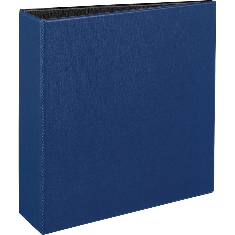 Avery Durable 3-Ring Binder With EZ-Turn Rings, 3in D-Rings, 45% Recycled, Blue MPN:27651