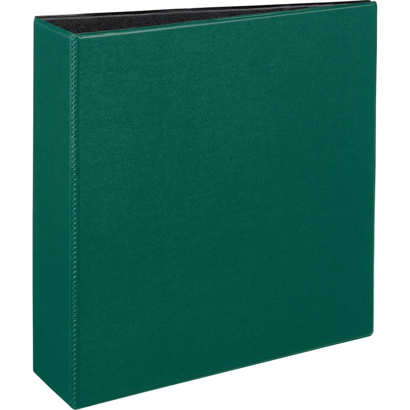 Avery Durable 3-Ring Binder With EZ-Turn Rings, 3in D-Rings, 39% Recycled, Green MPN:27653