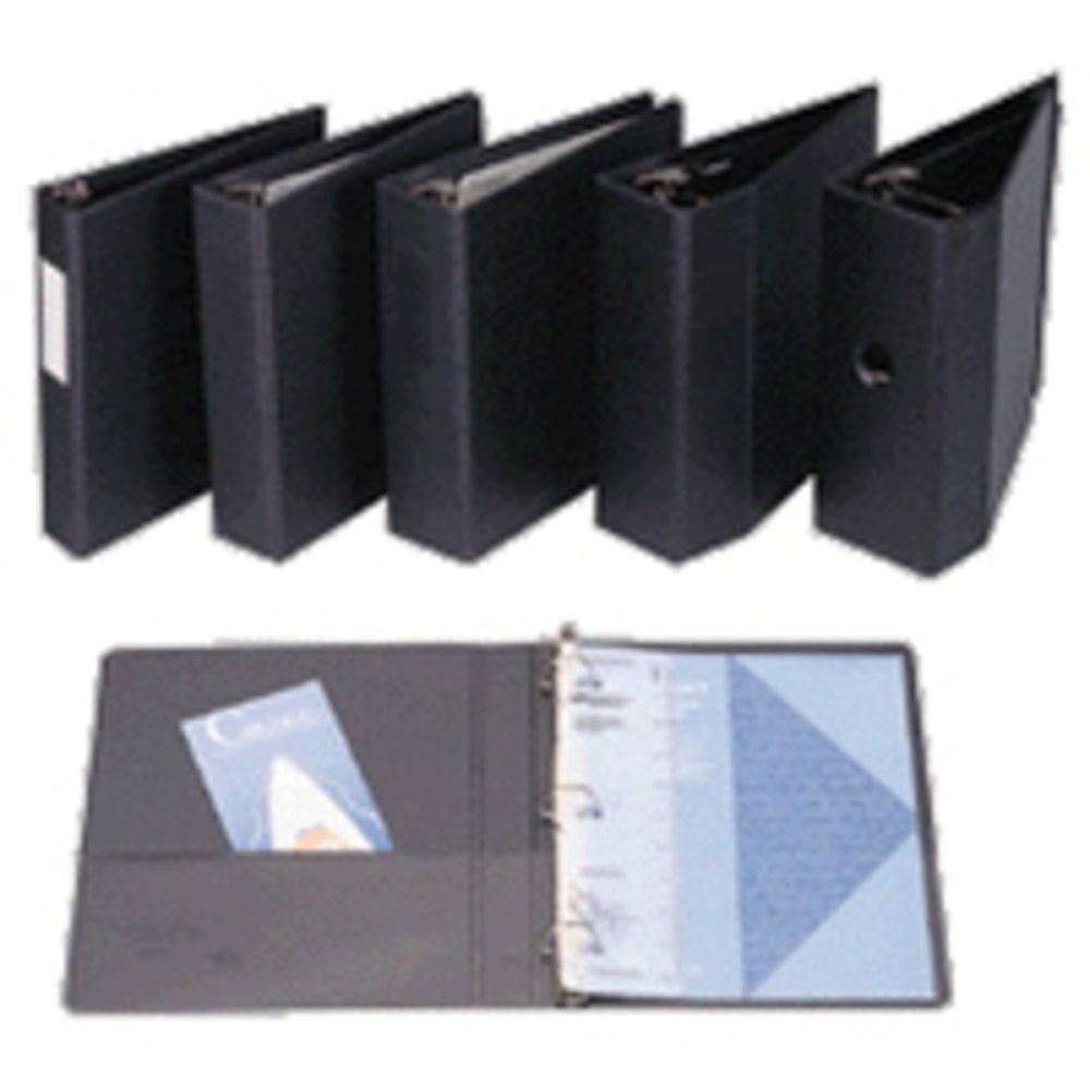 Avery Heavy-Duty 3-Ring Binder With Locking One-Touch EZD Rings, 1 1/2in D-Rings, Black MPN:79985