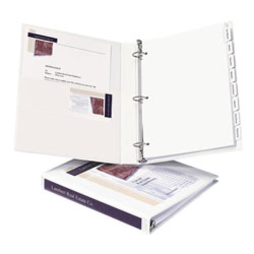 Avery Durable View 3-Ring Binder, 4in D-Rings, Black MPN:9800