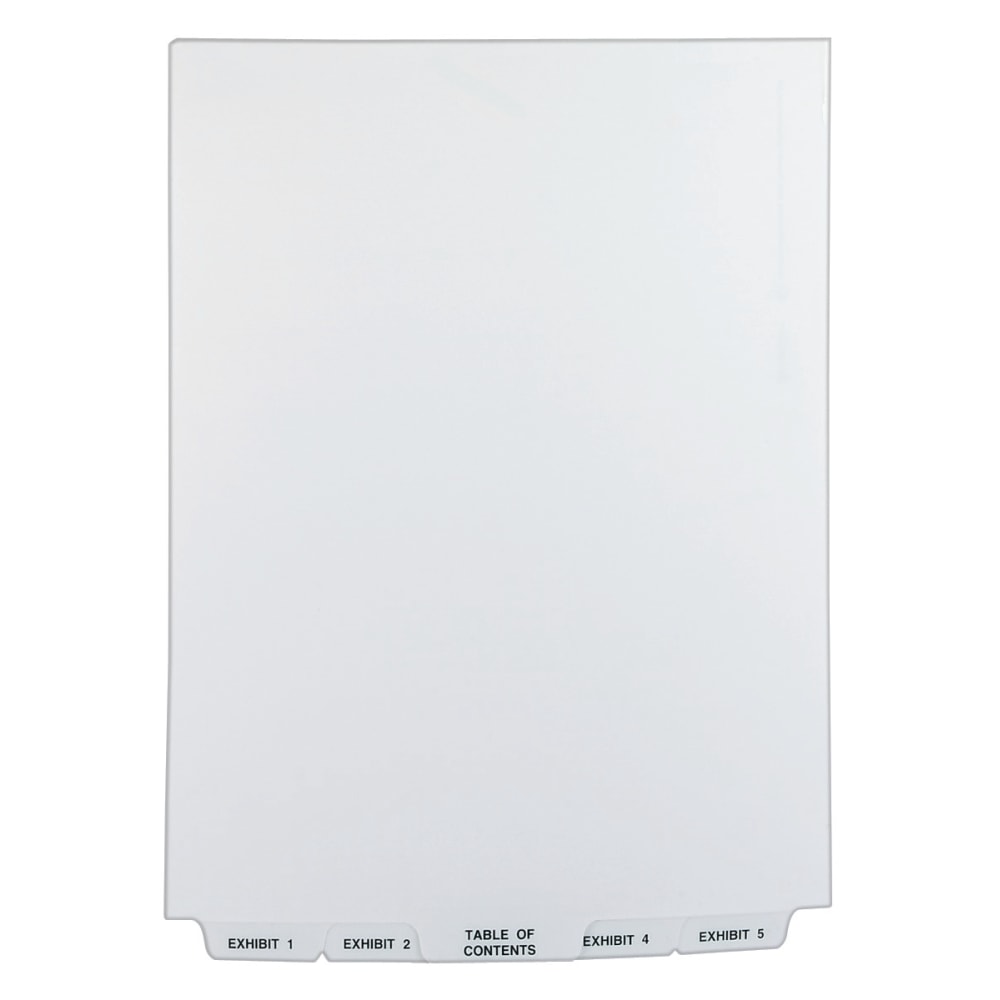 Avery Premium Collated Legal Dividers Avery Style, Bottom-Tab, 1-25 & Table Of Contents, 8 1/2in x 11in MPN:11378