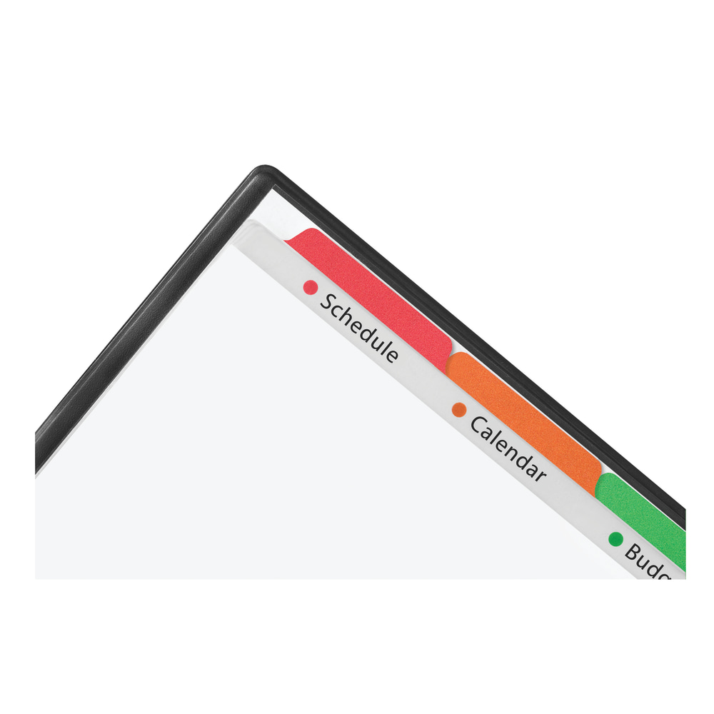 Avery Clear Easy View Durable Plastic Dividers For 3 Ring Binders, 8-1/2in x 11in, 5-Tab, Bright Multicolor, 1 Set MPN:16740