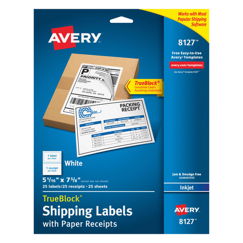 Example of GoVets Full Sheet Labels category
