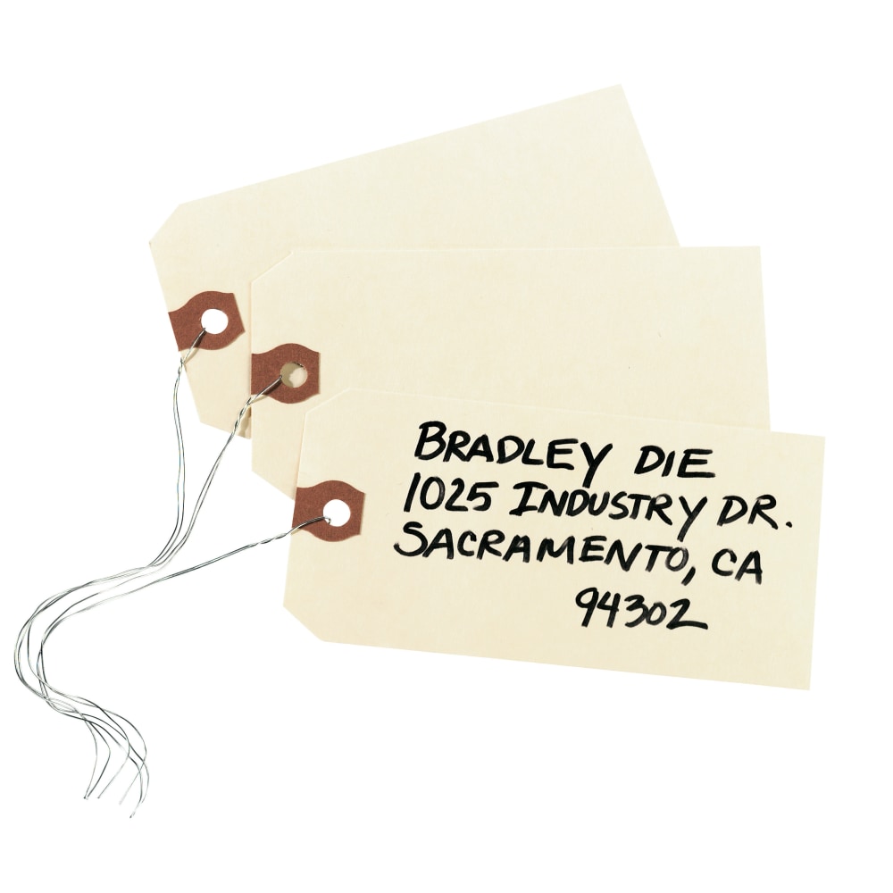 Avery Unstrung Shipping Tags, 4-3/4in x 2-3/8in, Manila, Pack Of 1, 000 Tags MPN:12305
