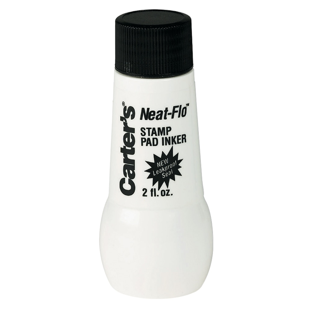 Avery Carters Neat-Flo Stamp Pad Inker, Black MPN:21448