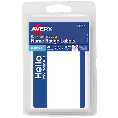 Name Badge Stickers 