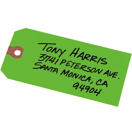 Unstrung Shipping Tags, 11.5 pt., PK1000 MPN:12365