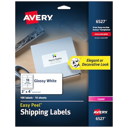 Shipping Labels, Sure Feed Techn, PK100 MPN:6527