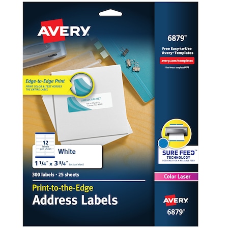Labels, Matte, Mailing, 3-3, PK300 MPN:6879