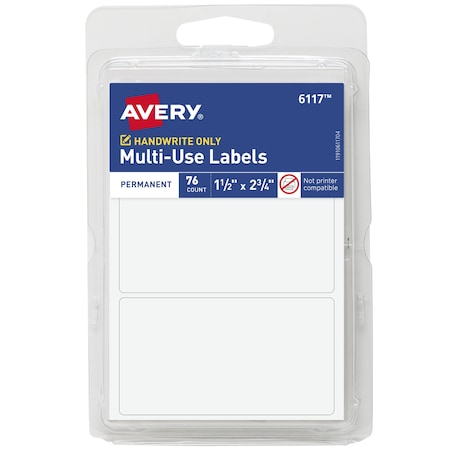 All-Purpose Labels, 1.5 x 2.75