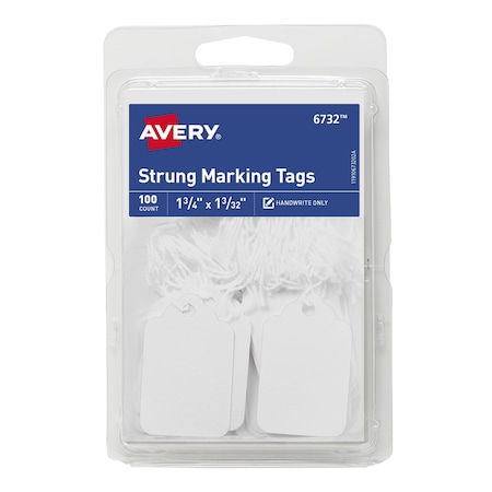 Marking Tags, Strung, 1-3/4