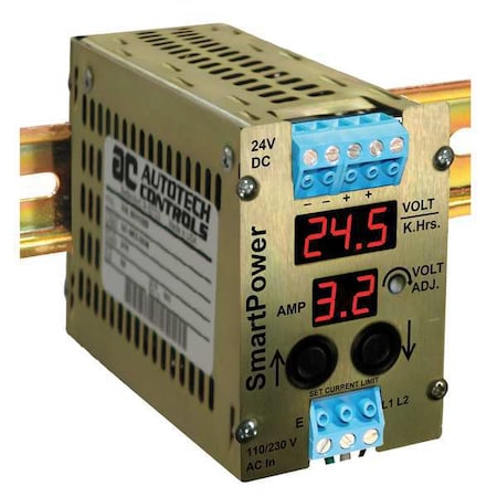 DC Power Supply, 85/264V AC, 23/27V DC, 60W, 2.5A, DIN Rail MPN:SPS-24V-60W