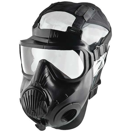 Gas Mask, C50 Twin, Not Rated, Threaded, Size, S MPN:70501-189