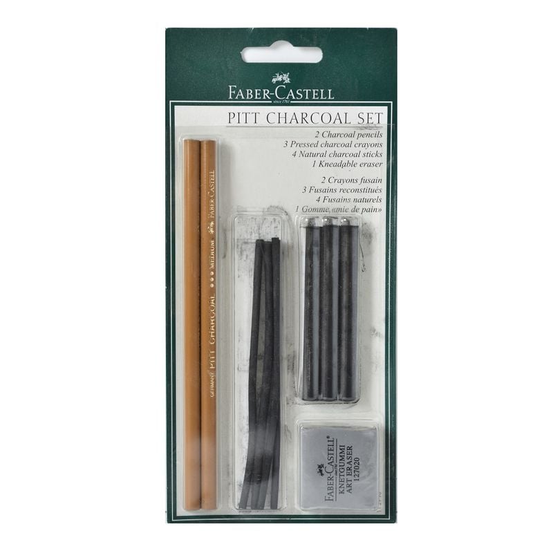 Faber-Castell Pitt Charcoal Set, Black MPN:112996