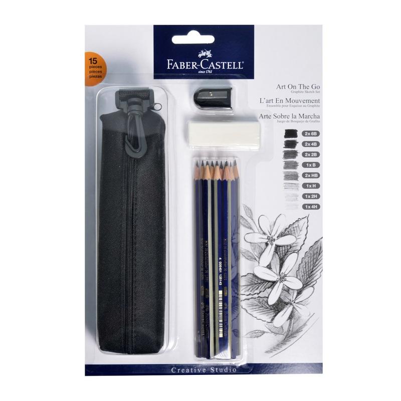 Faber-Castell Art On The Go Graphite Pencil Drawing Set MPN:25878