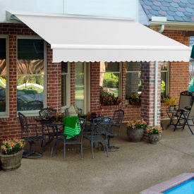 Awntech DM12-65-W Manual Retractable Awning 12'W x 10'D x 10