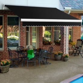Awntech MTR18-EXE-K Retractable Awning Right Motor 18'W x 11/16'H x 10'D Black MTR18-EXE-K