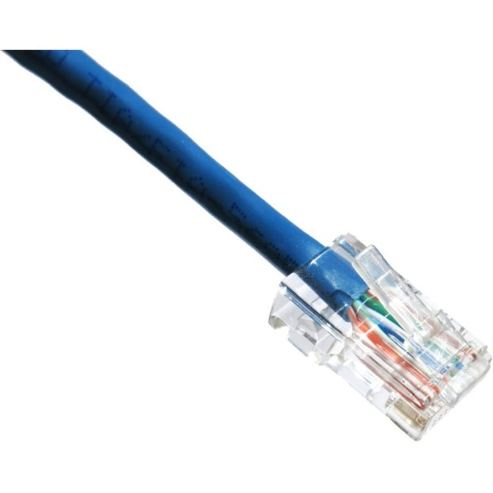 Axiom 15FT CAT5E 350mhz Patch Cable Non-Booted (Blue) - Category 5e for Network Device - Patch Cable - 15 ft - 1 x - 1 x - Gold-plated Contacts - Blue (Min Order Qty 16) MPN:C5ENB-B15-AX