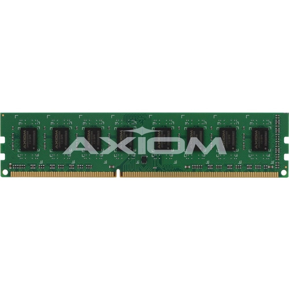 Axiom 6GB DDR3-1066 UDIMM Kit (3 x 2GB) TAA Compliant - 6 GB (3 x 2 GB) - DDR3 SDRAM - 1066 MHz DDR3-1066/PC3-8500 - Non-ECC - Unbuffered - 240-pin - DIMM MPN:AXG23592789/3