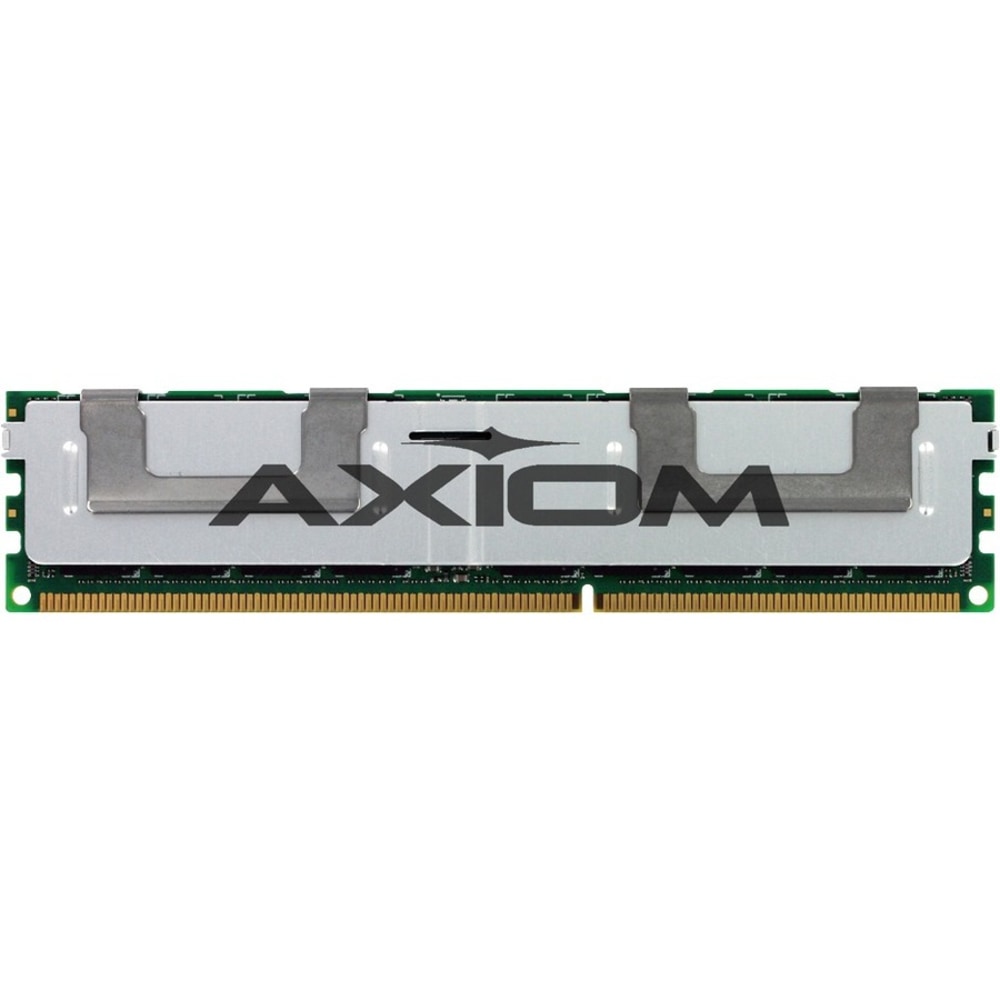Axiom 4GB DDR3-1333 ECC RDIMM for IBM # 44T1473, 44T1483, 44T1493, 49Y1435 - 4GB (1 x 4GB) - 1333MHz ECC - DDR3 SDRAM - 240-pin DIMM (Min Order Qty 2) MPN:44T1483-AX