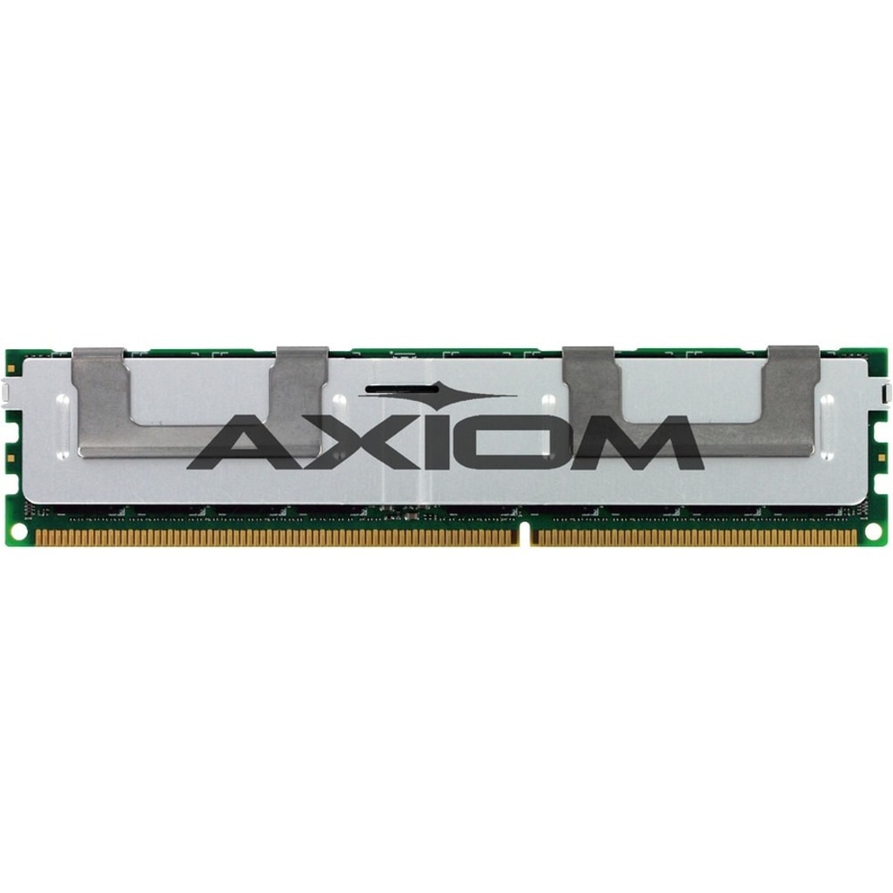 Axiom 8GB DDR3-1333 Low Voltage ECC RDIMM TAA Compliant - 8 GB (1 x 8 GB) - DDR3 SDRAM - 1333 MHz DDR3-1333/PC3-10600 - 1.35 V - ECC - Registered - 240-pin - DIMM MPN:AXG42392795/1
