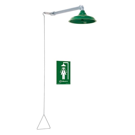 Barrier-Free Emergency Drench Shower MPN:8122HWC