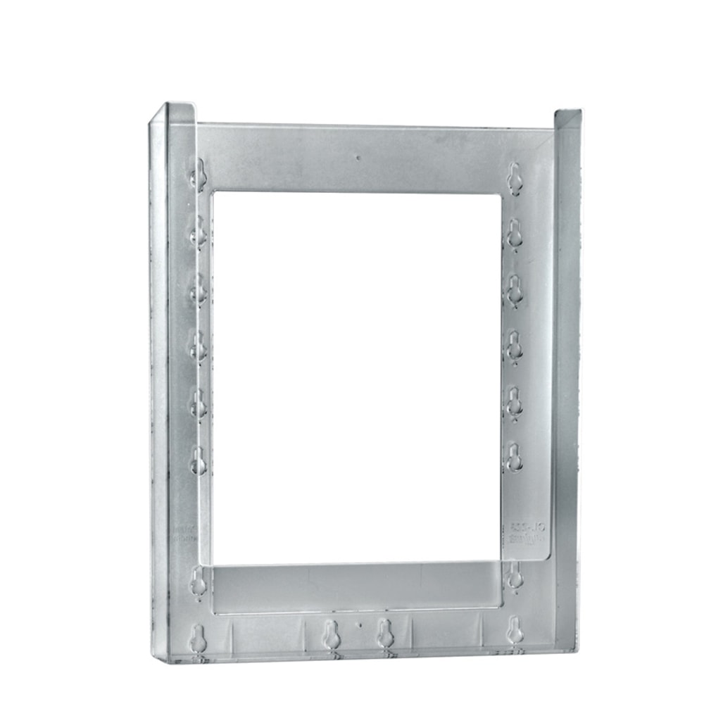 Azar Displays Wall-Mount Brochure Holders, Letter Size, 1 Pocket, 11 1/4inH x 9 1/8inW x 1 1/4inD, Pack Of 10 MPN:252330