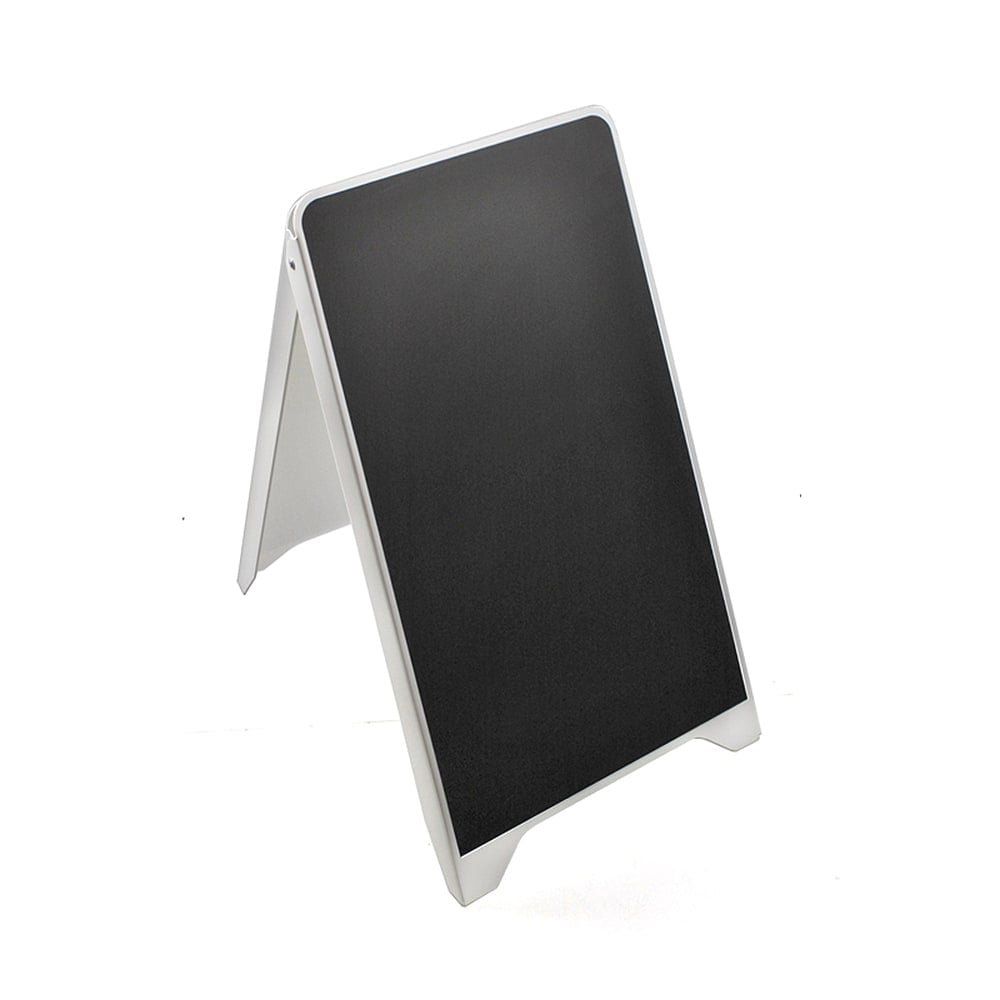 Azar Displays Sidewalk A Board, 34 11/16in x 19 3/4in, Black/White MPN:300252