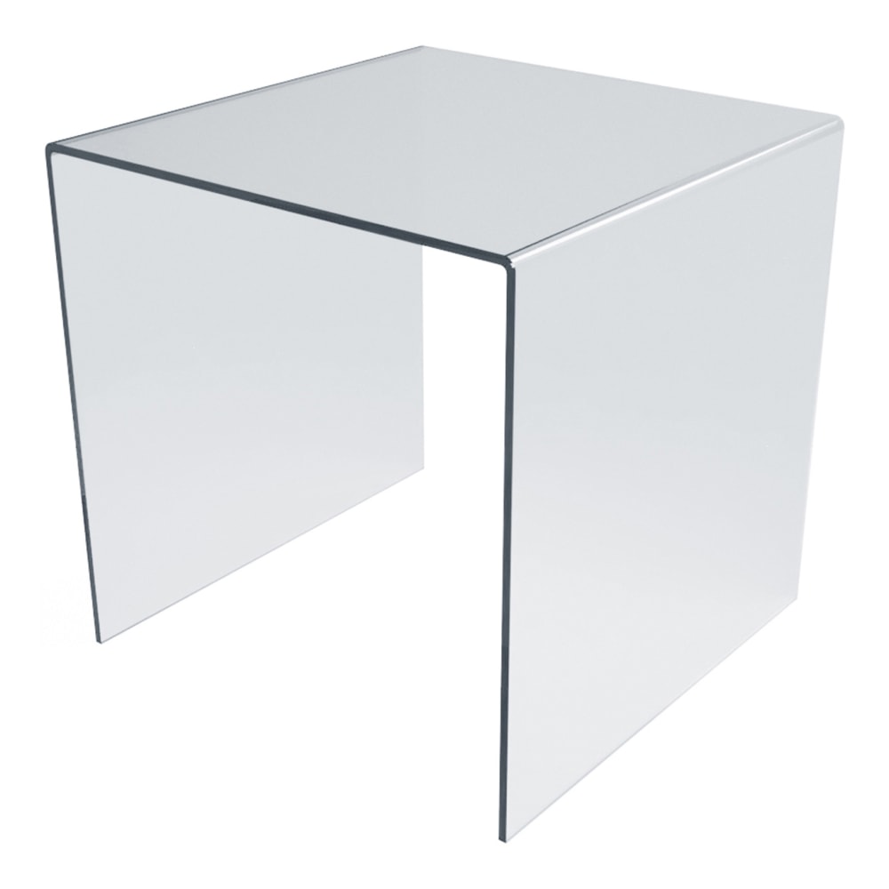 Azar Displays Riser Displays, 11-1/2inH x 11-1/2inW x 11-1/2inD, Clear, Pack Of 4 Risers MPN:515310