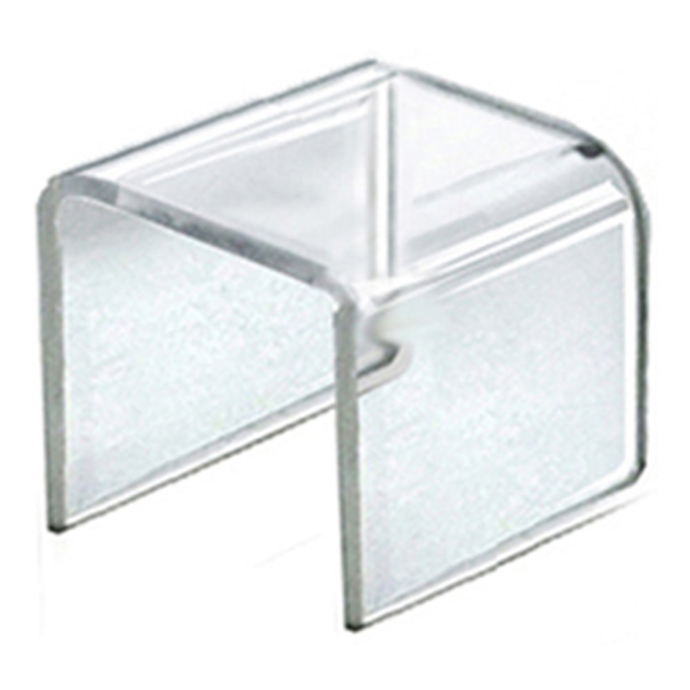 Azar Displays Acrylic Riser Displays, 2-1/2inH x 2-1/2inW x 2-1/2inD, Clear, Pack Of 4 Risers MPN:515328