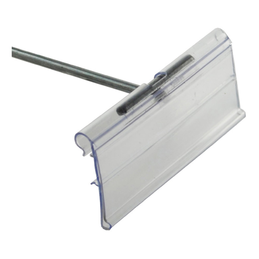 Azar Displays Flip Scan Paper Label Holders, 1-1/4in x 3in, Clear, Pack Of 50 Label Holders MPN:700841