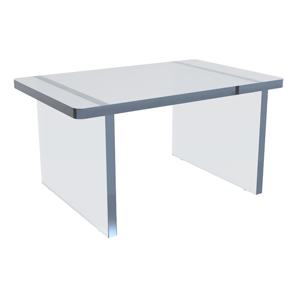 Azar Displays Deluxe Acrylic Monitor Riser Display, 6inH x 11-3/4inW x 7-3/4inD, Clear MPN:515366