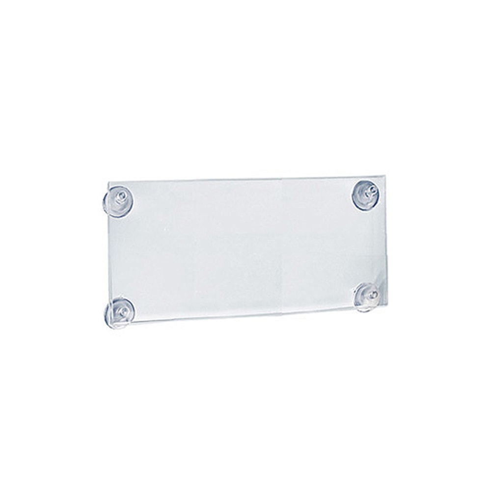 Azar Displays Window/Door Sign Holder Frame with Suction Cups 8.5ft