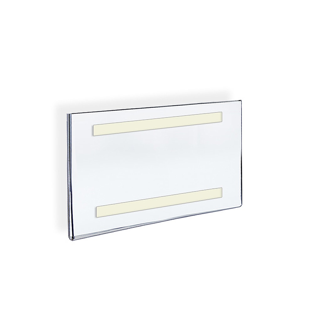 Azar Displays Acrylic Sign Holders With Adhesive Tape, 8in x 10in, Clear, Pack Of 10 MPN:122026