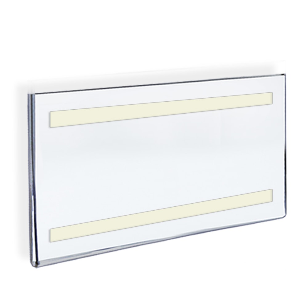 Azar Displays Acrylic Sign Holders With Adhesive Tape, 11in x 17in, Clear, Pack Of 10 MPN:122037