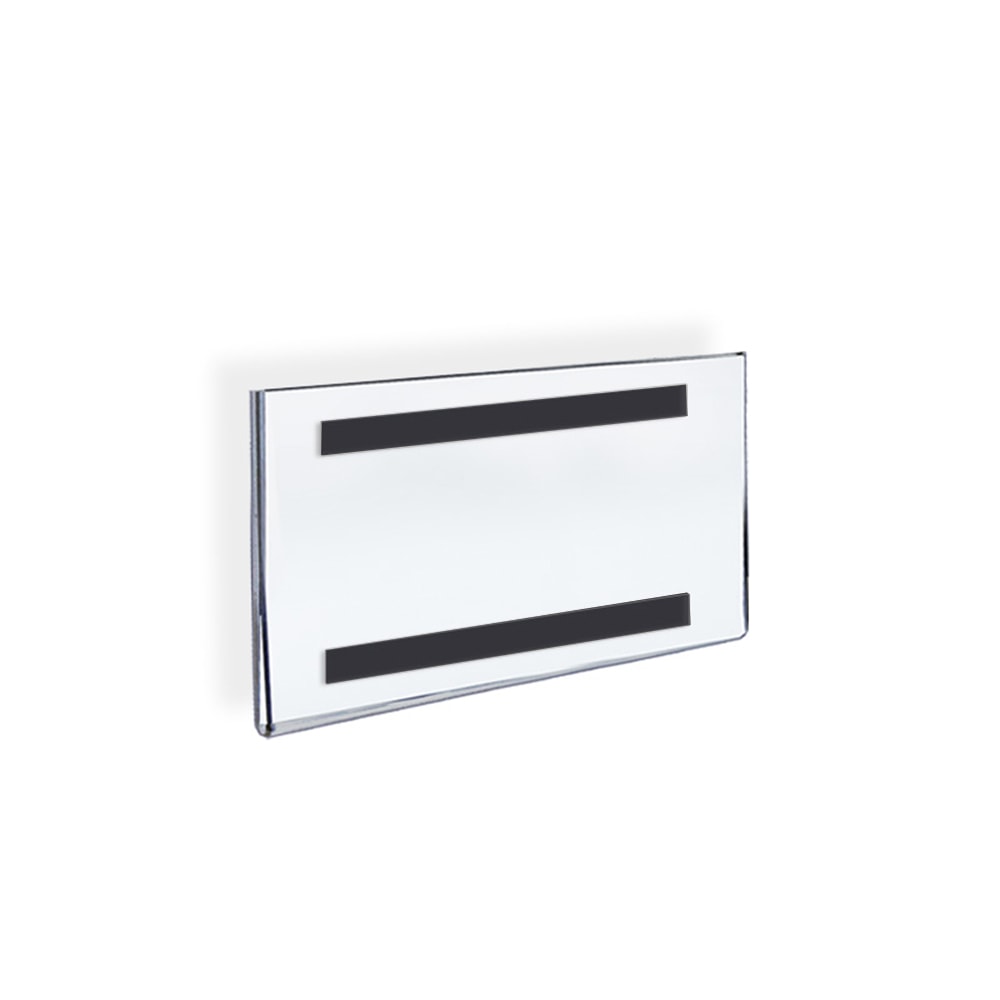 Azar Displays Acrylic Sign Holders With Magnetic Strips, 5in x 7in, Clear, Pack Of 10 MPN:129928