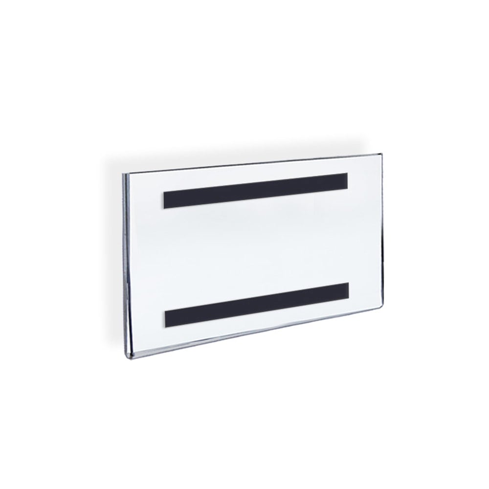 Azar Displays Acrylic Sign Holders With Magnetic Strips, 5 1/2in x 8 1/2in, Clear, Pack Of 10 MPN:129930