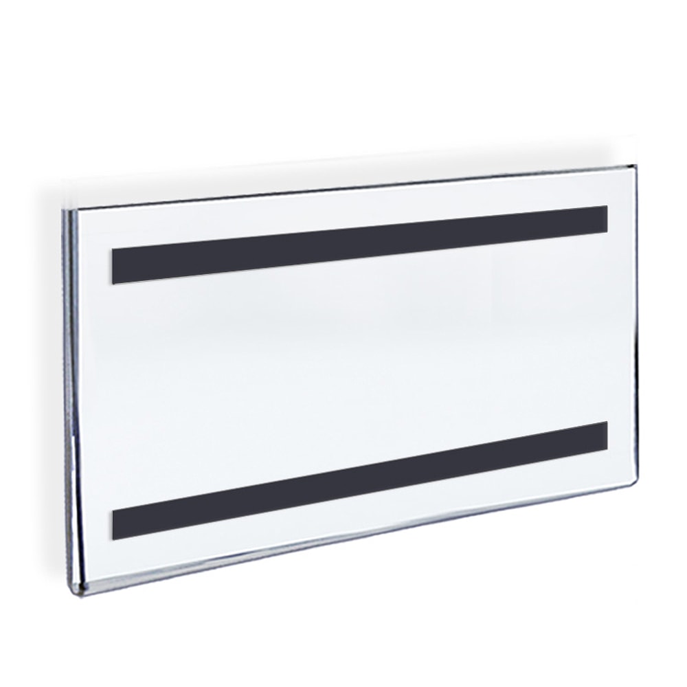 Azar Displays Acrylic Sign Holders With Magnetic Strips, 11in x 17in, Clear, Pack Of 10 MPN:129937