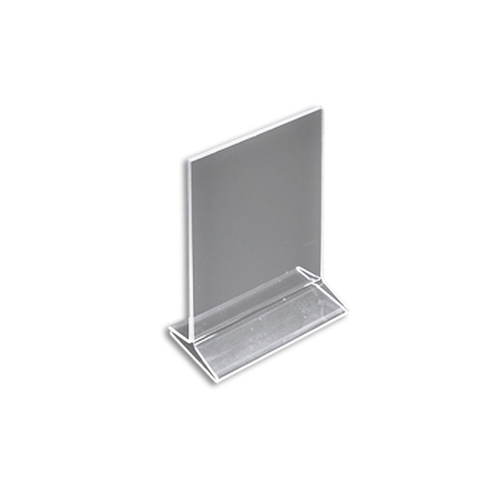 Azar Displays Top-Load Acrylic Sign Holders, 8 1/2in x 5 1/2in, Clear, Pack Of 10 MPN:142711