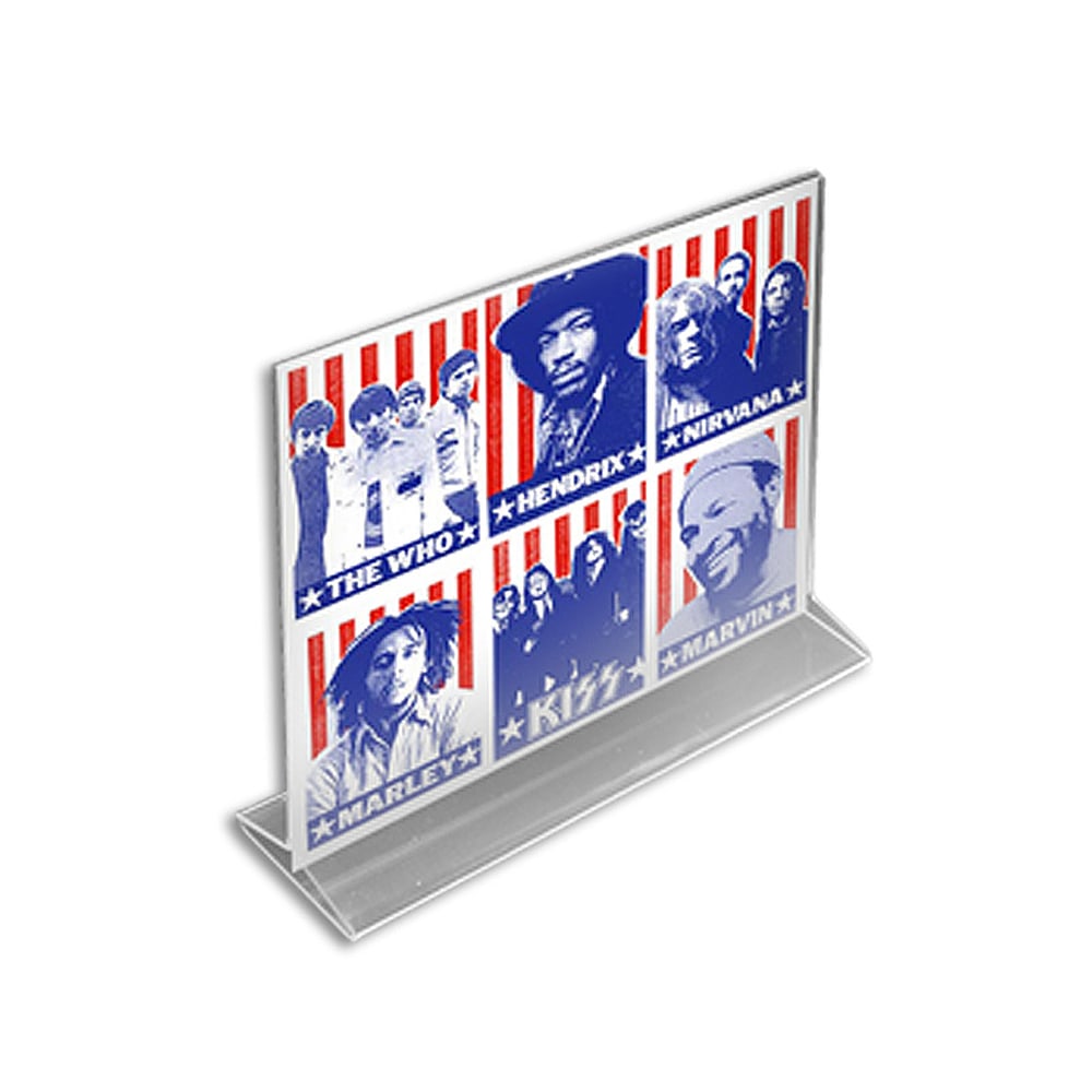 Azar Displays Top-Load Acrylic Sign Holders, 8 1/2in x 11in, Clear, Pack Of 10 MPN:142712