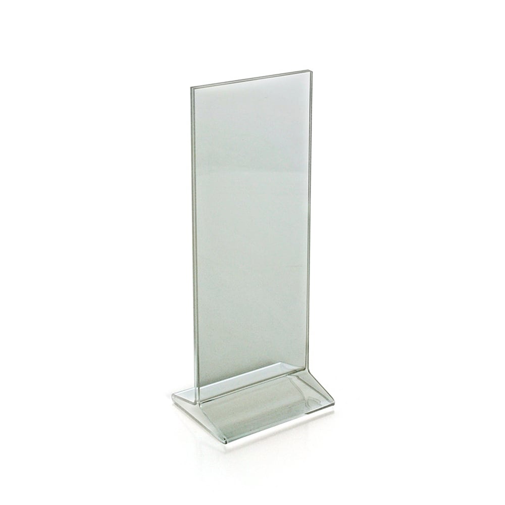 Azar Displays Top-Load Acrylic Sign Holders, 11in x 4 1/4in, Clear, Pack Of 10 MPN:142745