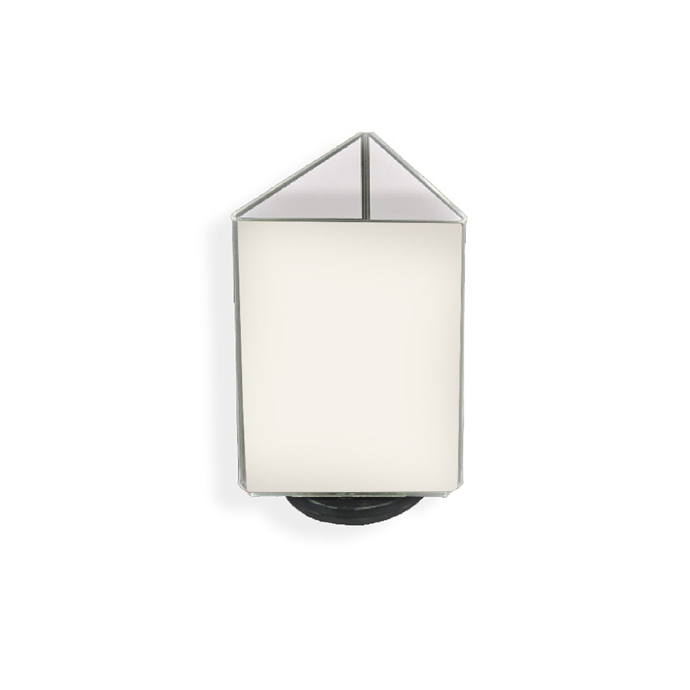 Azar Displays 3-Sided Acrylic Revolving Sign Holder, 7in x 5in, Clear MPN:193722
