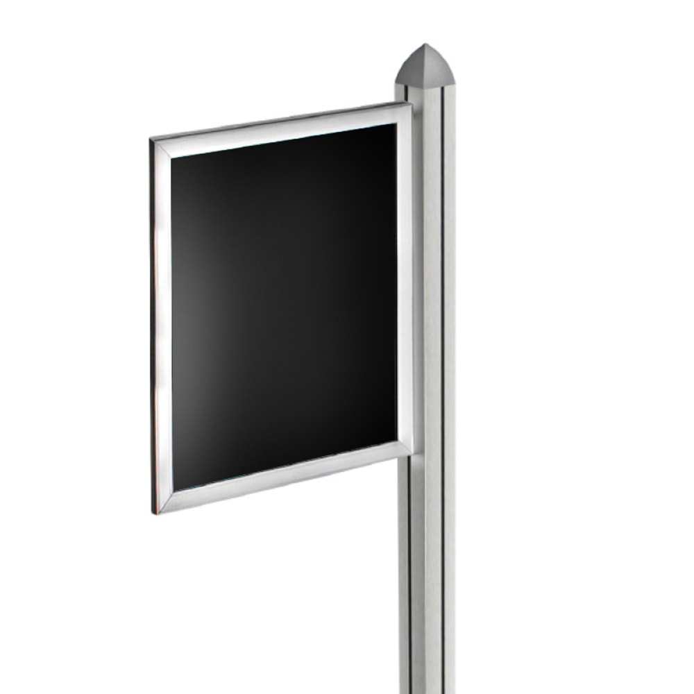 Azar Displays Double-Sided Slide-In Frame For Sky Tower Displays, 17in x 11in, Silver MPN:300275-SLV