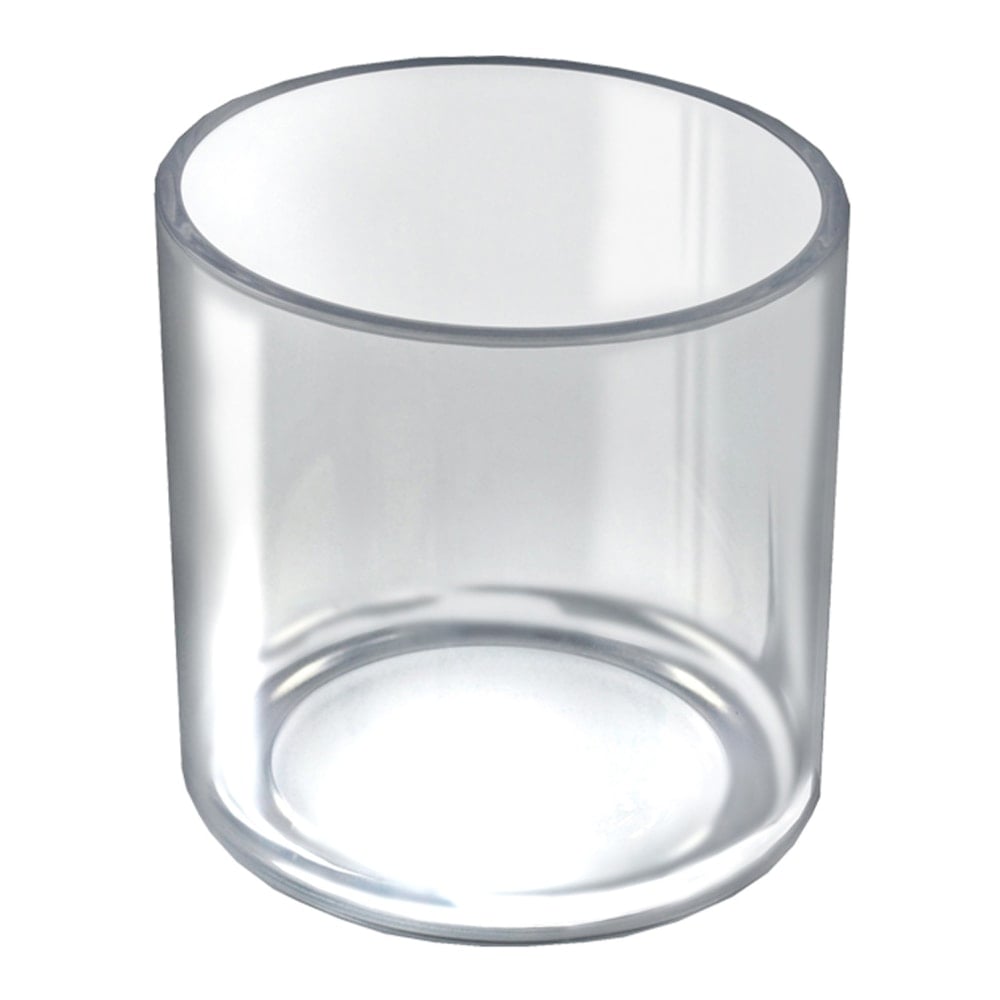 Azar Displays Deluxe Display Cylinders, Small Size, 5in x 5in, Clear, Pack Of 4 MPN:556335