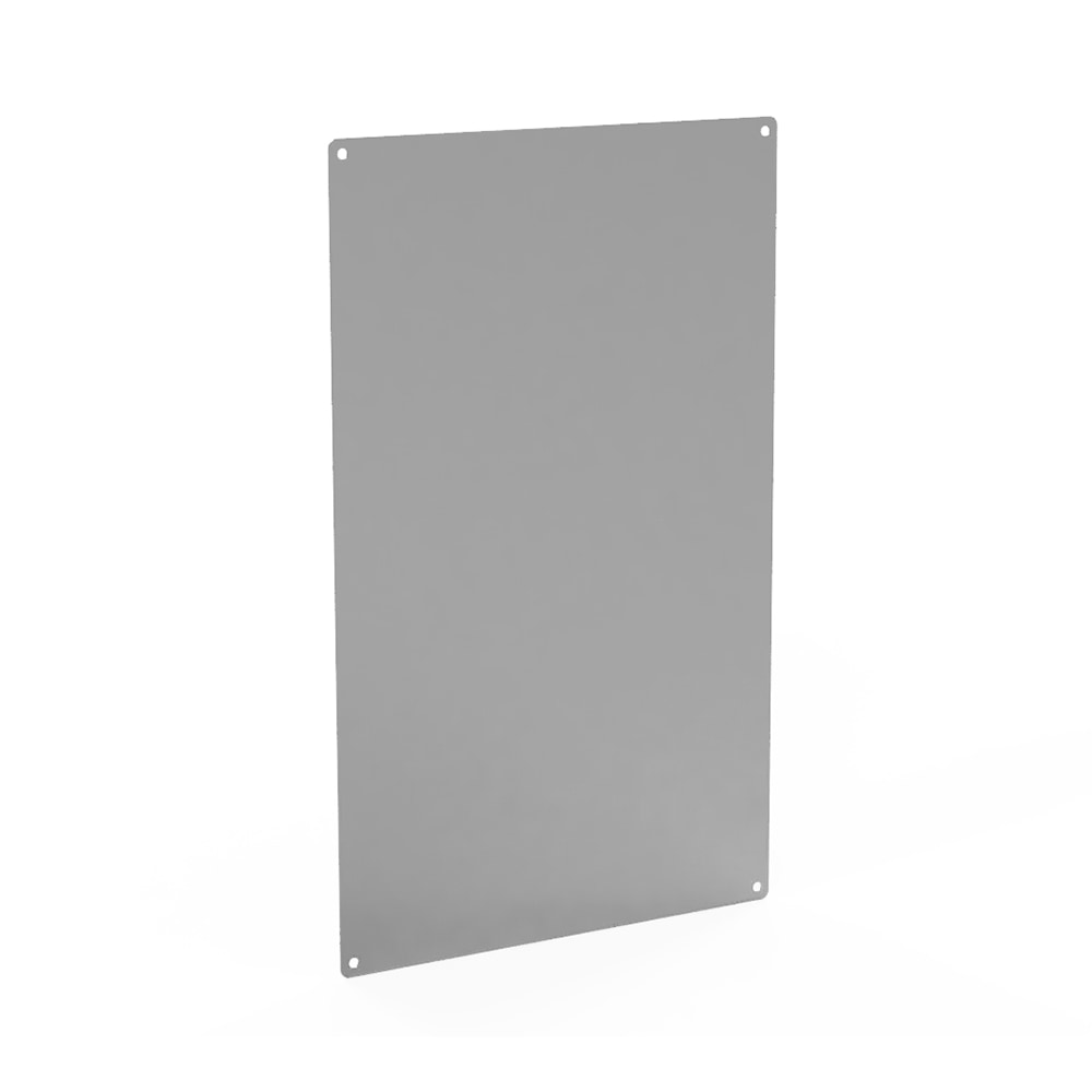 Azar Displays Metal Magnetic Board Panels For Pegboards/Wall Mount, 18-3/4in x 12-3/4in, Silver, Pack Of 2 Panels MPN:900913-SLV