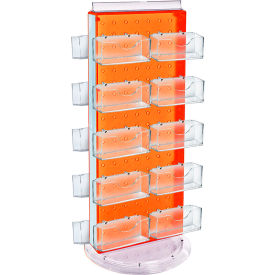 Global Approved 700505-ORG Pegboard Gift Card Display 8