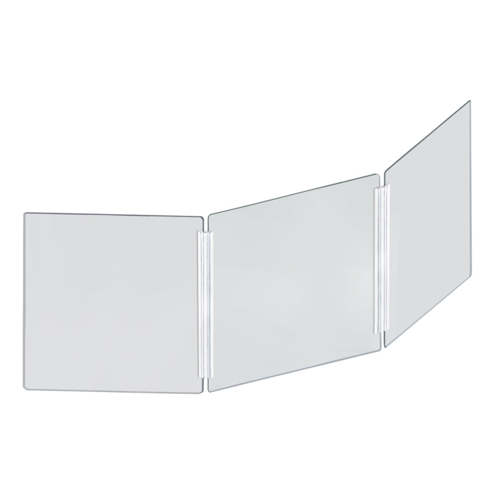 Azar Displays Cashier Shield, 60in x 20in, Clear MPN:176192-100